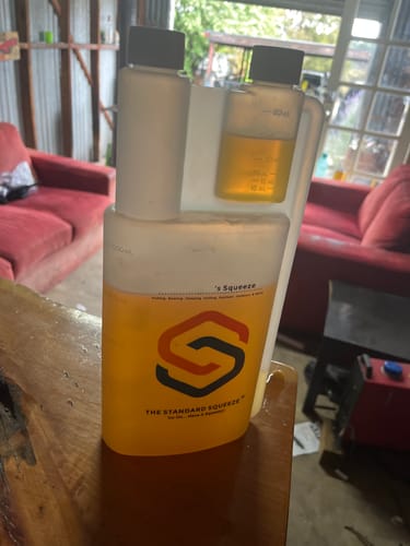 Customer photo review of The Standard Squeeze (Double Shot)