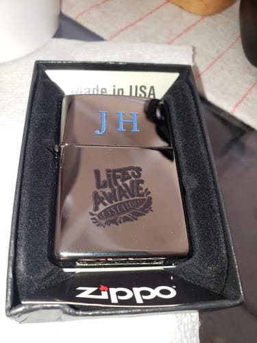 Customer photo review of Classic Lighter | Black Ice