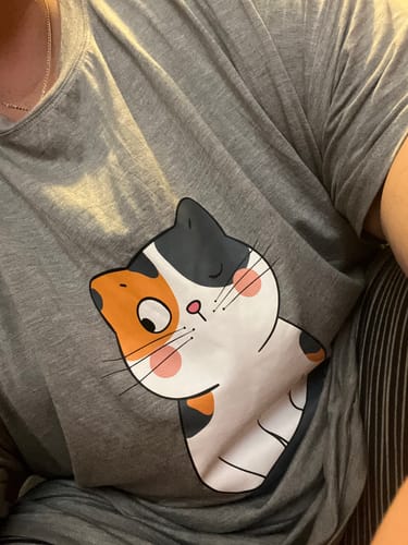 Customer photo review of Bamboo Sleep Tee (One size fits all)