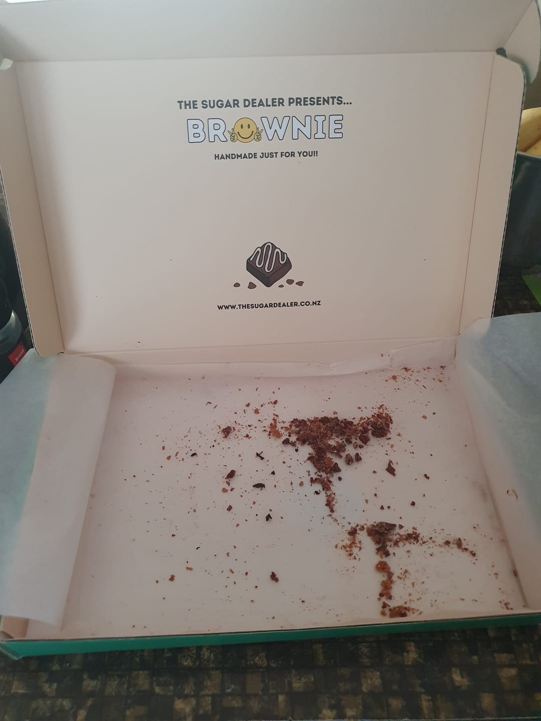 Customer photo review of Mega mixed assortment brownie