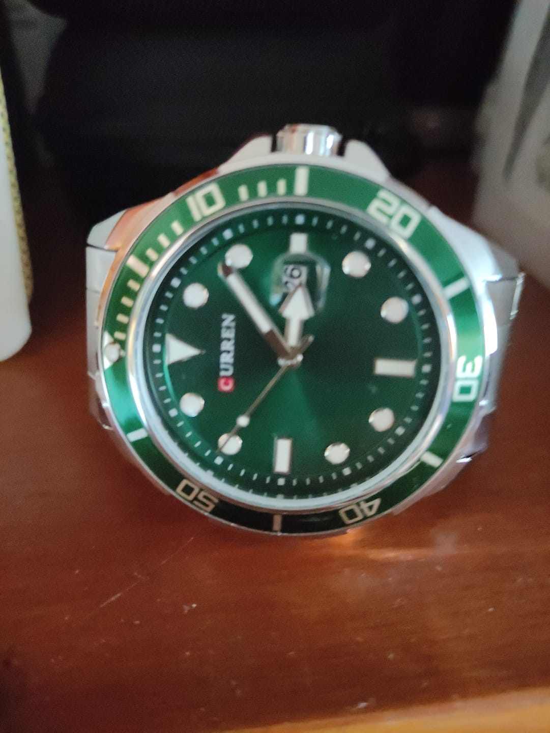 Customer photo review of Curren Sub® orologio uomo acciaio