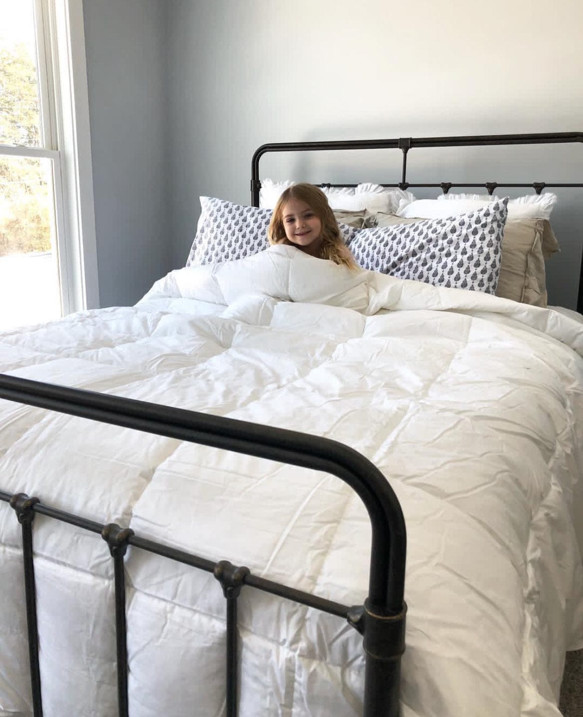 Customer photo review of Premium Down Comforter