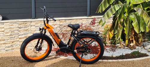 Customer photo review of Lankeleisi MG600 Plus 1000W Bafang Motor 26" Fat Bike All Terrain Electric Bike 48V 20Ah Samsung Battery