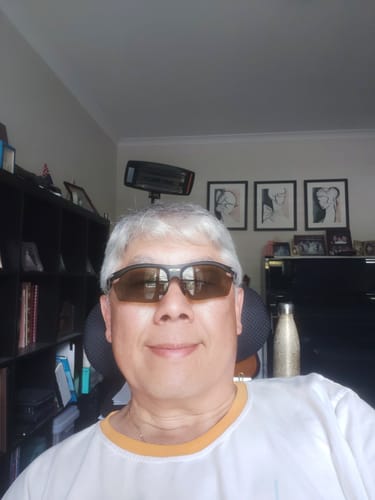 Customer photo review of Rydon Bifocal Sports Readers Lenses
