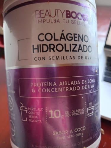 Customer photo review of COLÁGENO HIDROLIZADO CON VITAMINA C, D3, BIOTINA Y SEMILLAS DE UVA