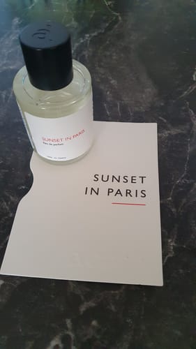 Customer photo review of Sunset in Paris