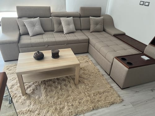 Customer photo review of ركنة سرير سحارة مع بوف 200×340سم - ZEH2