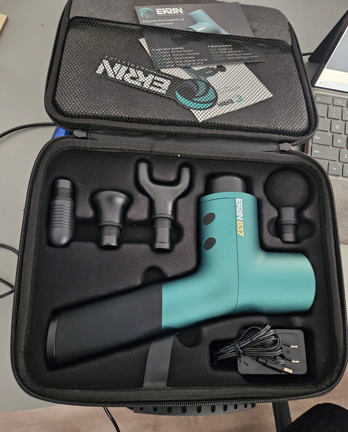 Customer photo review of B37 Percussion Massager