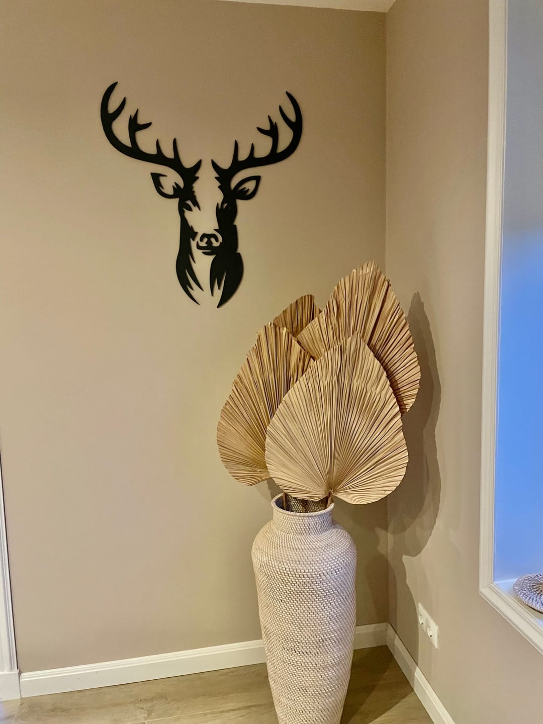 Customer photo review of Wanddecoratie dieren | Hert 2-delig