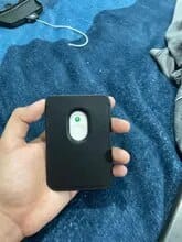 Customer photo review of Magsafe Magnetic Leather Wallet