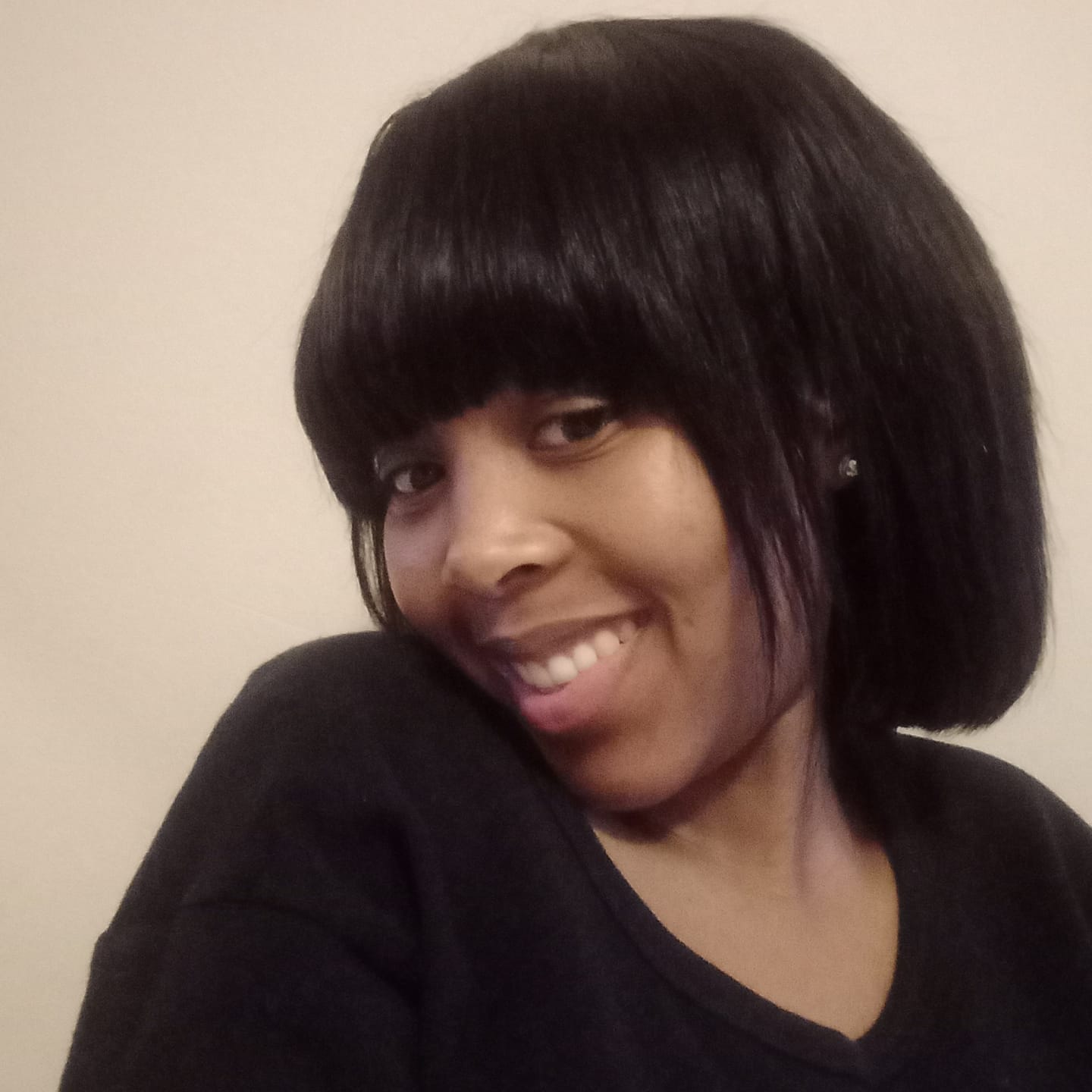 Customer photo review of NALEDI - Brazilian Fringe Bob