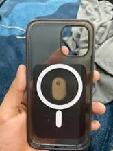 Customer photo review of Magsafe Magnetic Leather Wallet