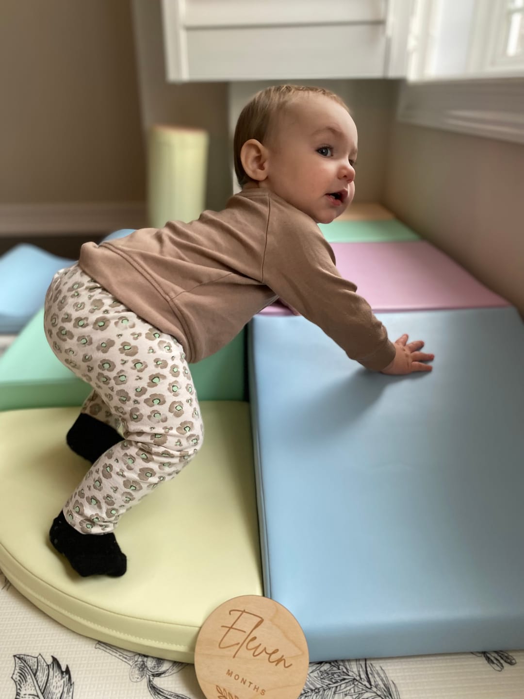 Customer photo review of *Limited Edition* Matchy Gripper Socks