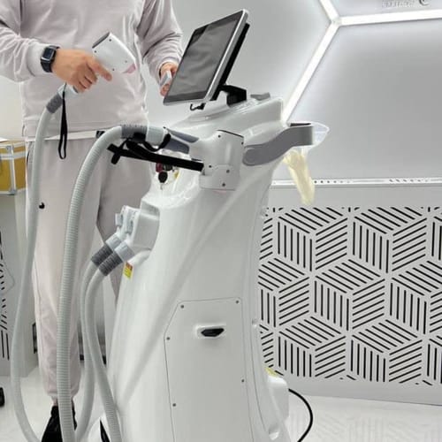 Customer photo review of DiolaSheer™ Ice Hair Removal Laser Machine (4 Wavelengths)
