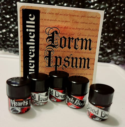 Customer photo review of Set of 5 1ml sample vials