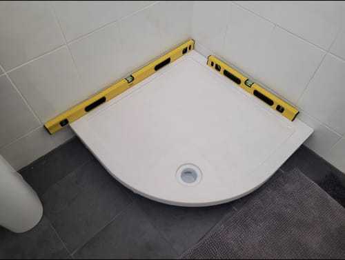 Customer photo review of Hi-Flow Shower Waste 90mm Chrome