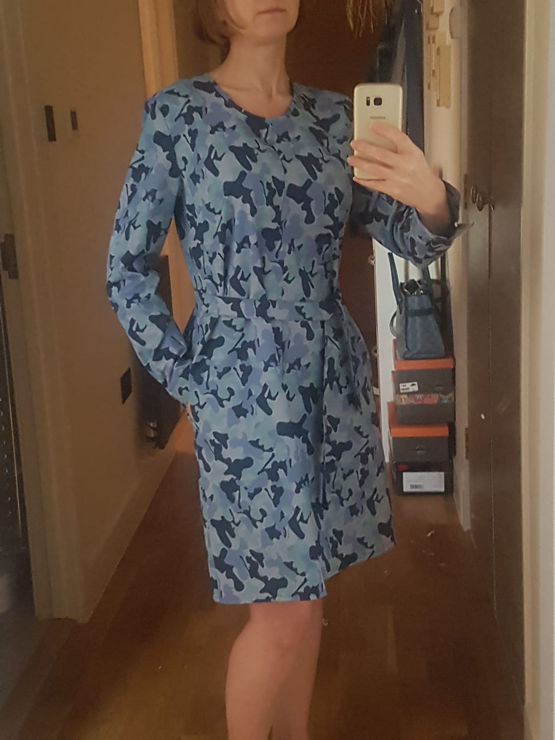 Customer photo review of Camouflage Cotton Fabric