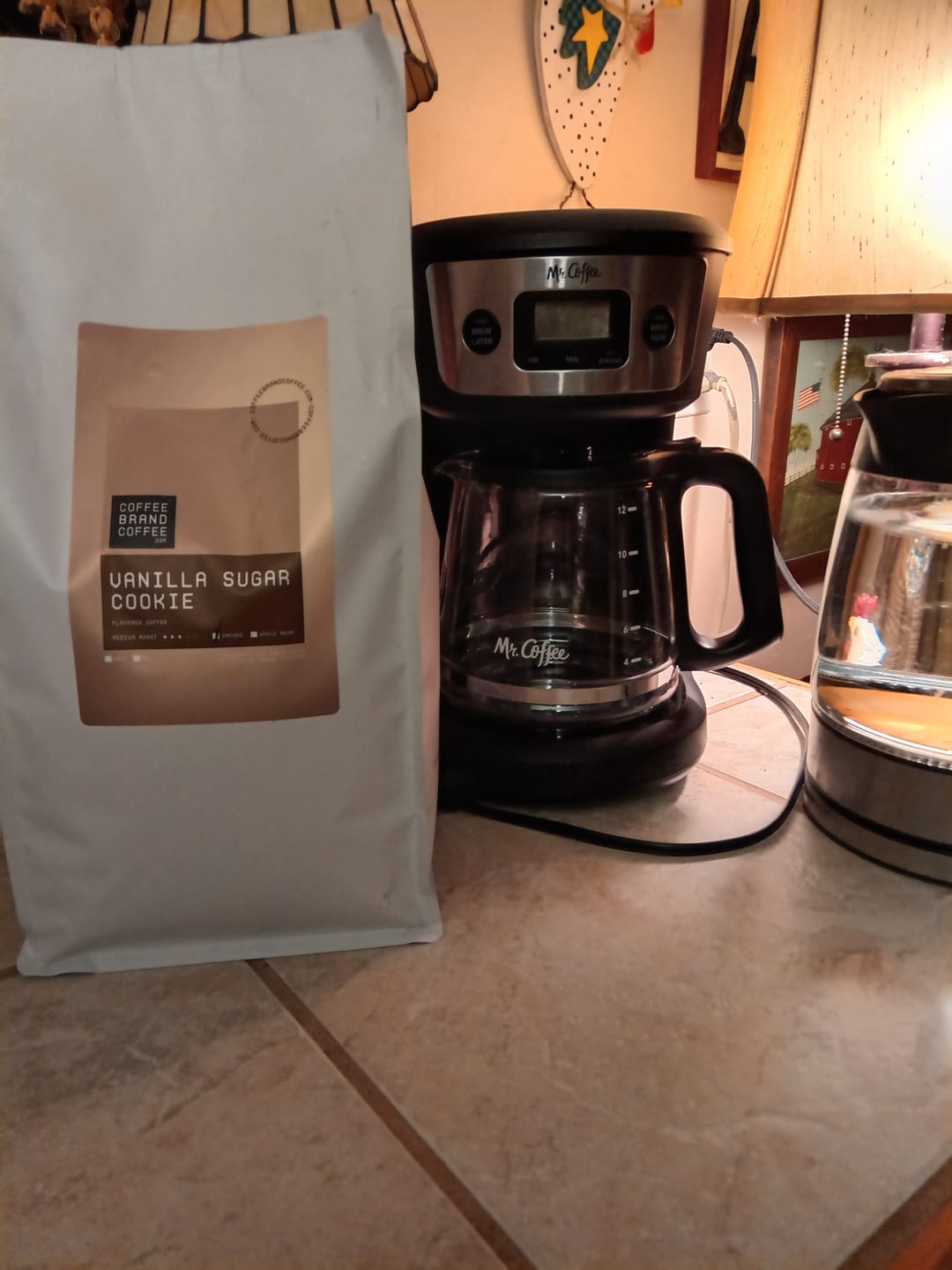 Customer photo review of Vanilla Sugar Cookie Flavored Coffee