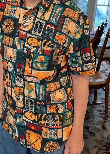 Customer photo review of Indiana Jones “Tikiana Jones” – KUNUFLEX Short Sleeve Shirt