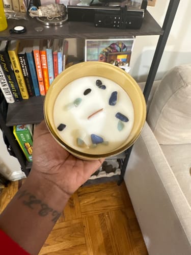 Customer photo review of Axum Candle(Sweet Spearmint)