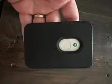 Customer photo review of Magsafe Magnetic Leather Wallet