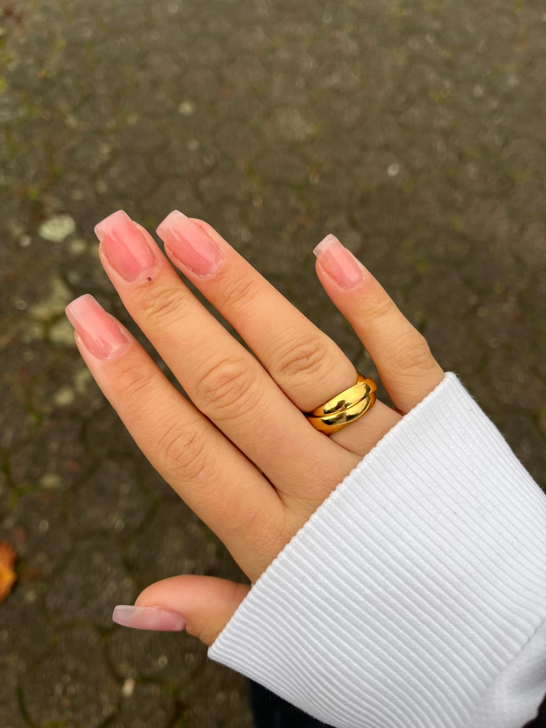 Customer photo review of Kyla Ring | 18K vergoldet