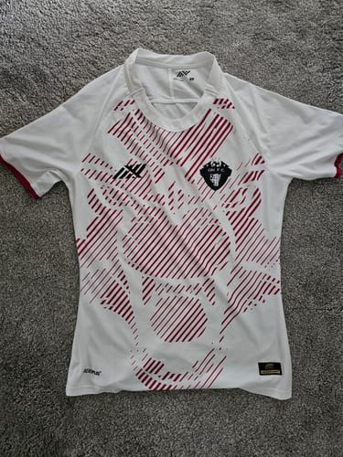 Customer photo review of Kids Mystery Football Shirt