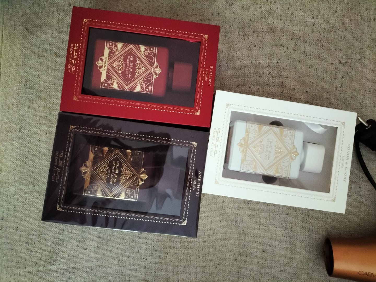 Customer photo review of Amber D'or EDP 100ml
