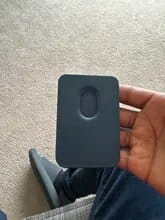 Customer photo review of Magsafe Magnetic Leather Wallet