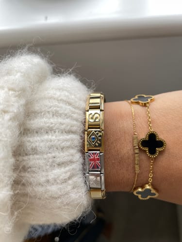 Customer photo review of Original Italian Charm Bracelet