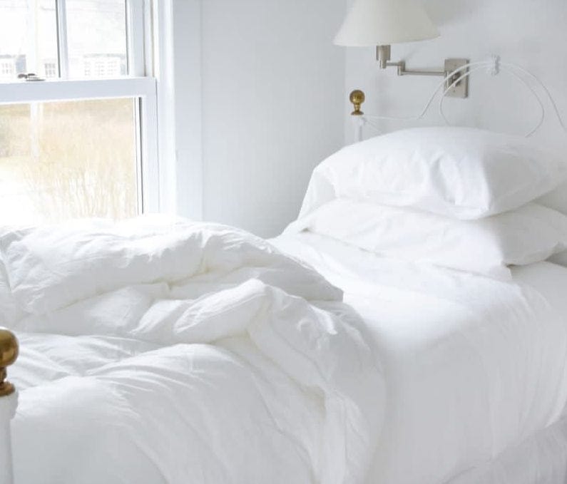 Customer photo review of Premium Down Comforter