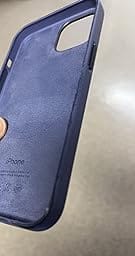 Customer photo review of iPhone 13 Leather Case with MagSafe