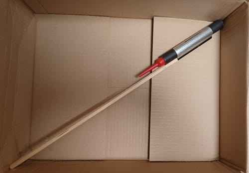 Customer photo review of Zink Sternrakete Silber (Rarität) DUMMY