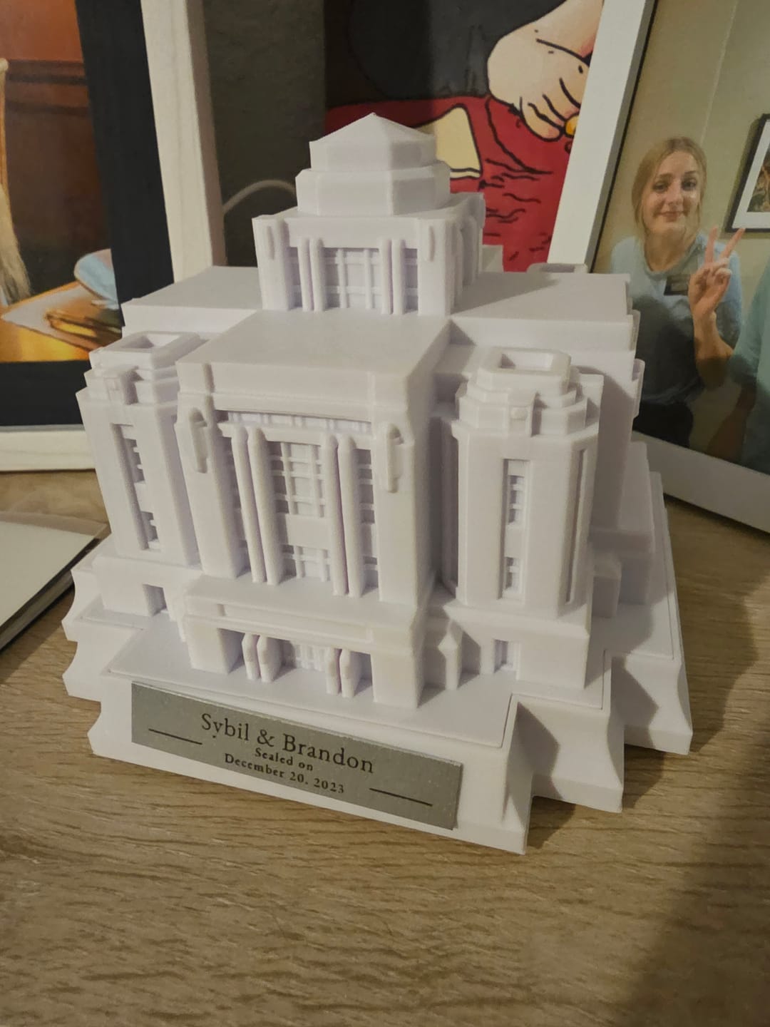 Customer photo review of Temple Music Light | Choose Any Temple | 200+ Temples to Choose From