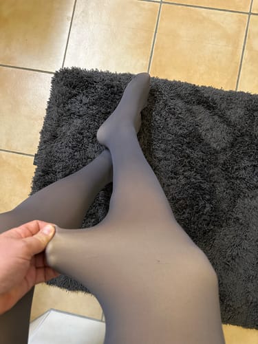 Customer photo review of InvisiTights | gefütterte Strumpfhose