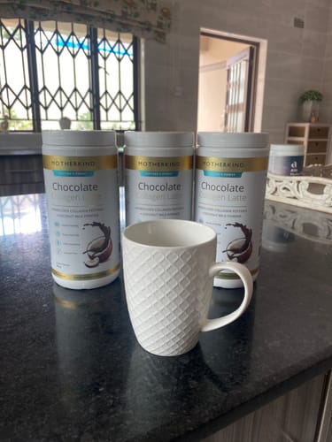 Customer photo review of Chocolate Collagen Latte