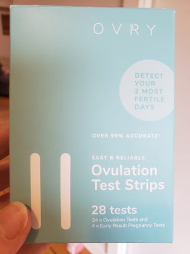 Customer photo review of Ovulation Test Strips