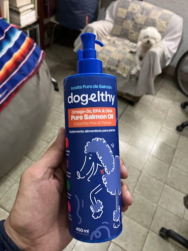 Customer photo review of Pure Salmon Oil