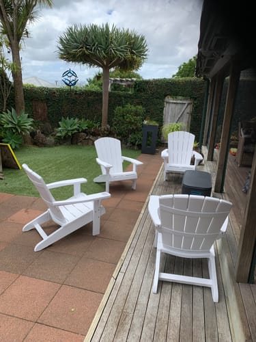 Customer photo review of Alpine Adirondack Chair