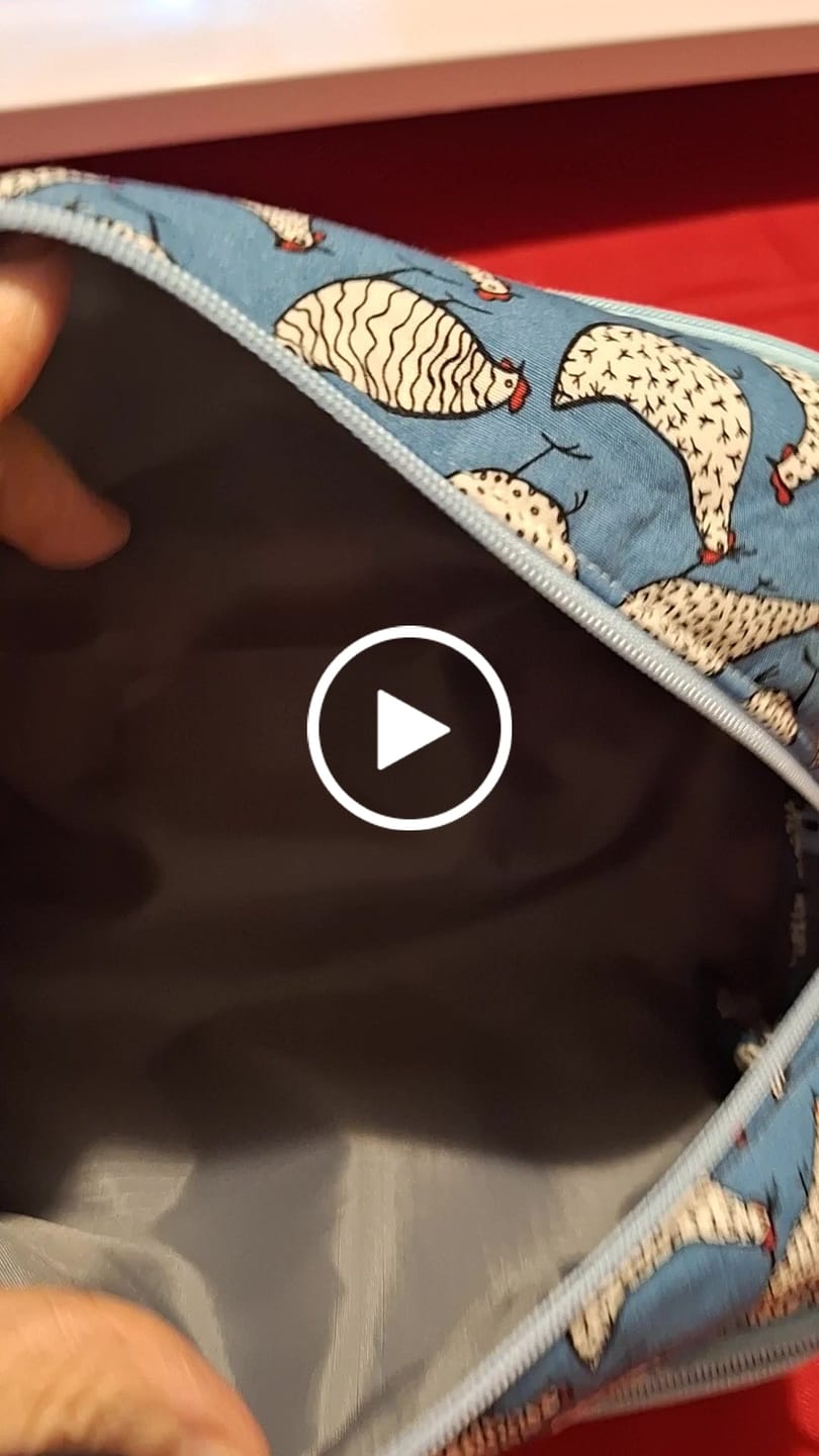 Customer video review of Hens Rose & Hubble Cotton Poplin Fabric