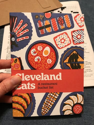 Customer photo review of Cleveland Eats: A Restaurant Bucket List