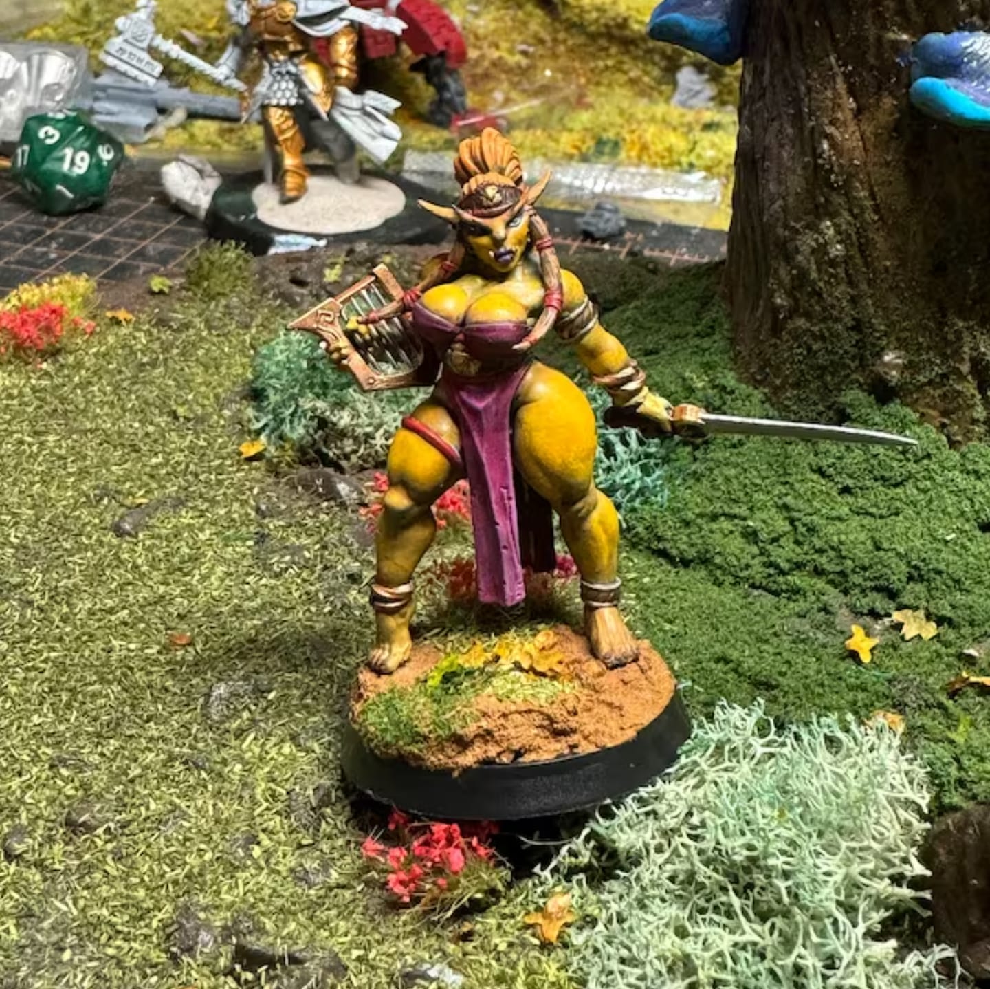 Customer photo review of Cassia Lyresong - Greatgoblin Pinup