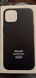 Customer photo review of iPhone 13 Leather Case with MagSafe