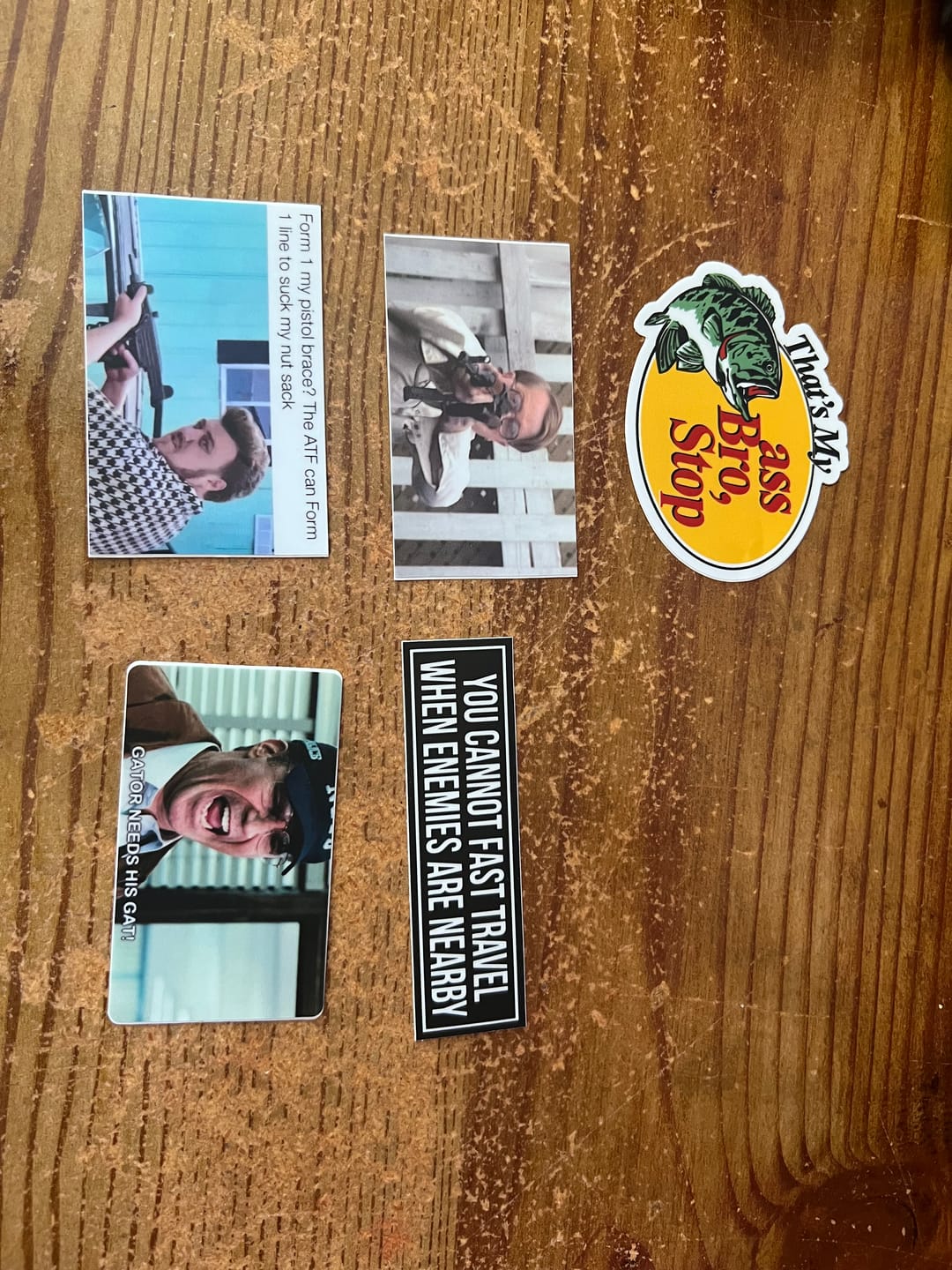 Customer photo review of Bubbles AK Sticker