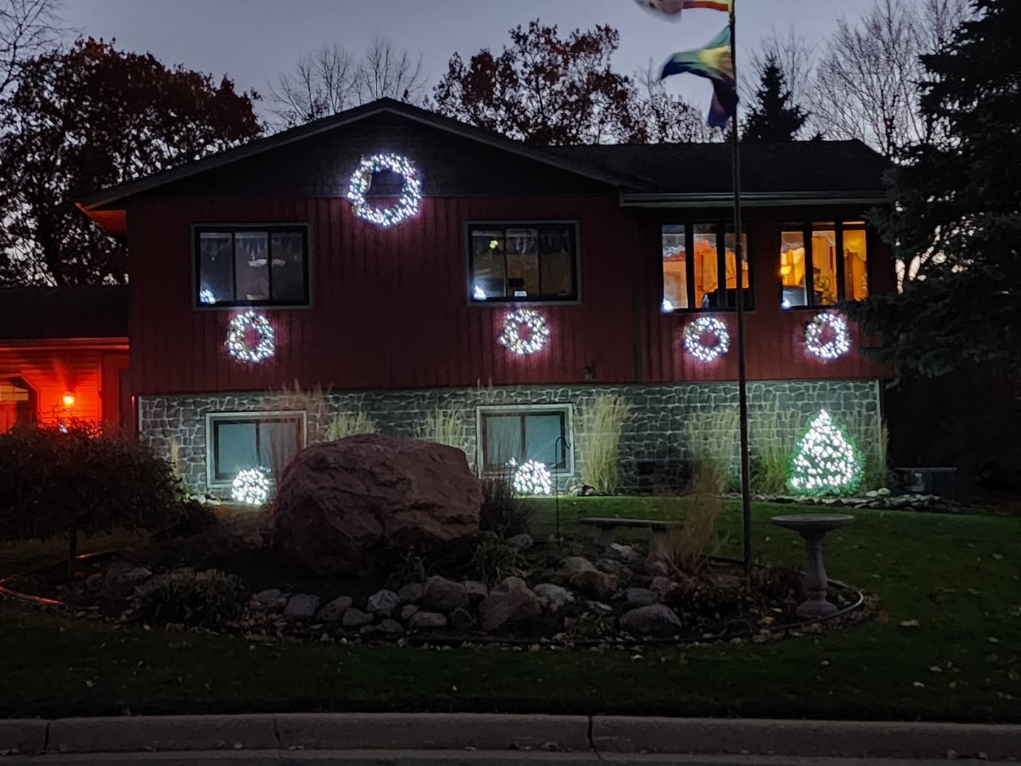 Customer photo review of BLOWOUT 33 FT | 100 Cool White LED Waterproof Micro Fairy String Lights with AC Plug-In Power