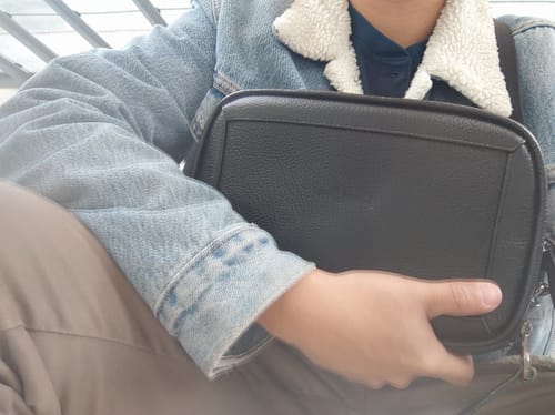 Customer photo review of Crossbody/Neceser Sinaloa Negro Flotter