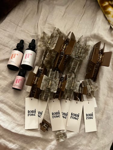 Customer photo review of Dreamy Claw Clip Bundle (Value of: $106)