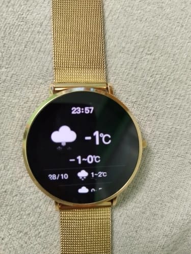 Customer photo review of Eleganza Smartwatch