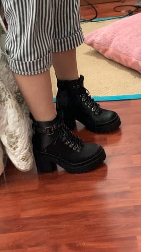 Customer photo review of BOTÍN NEGRO 15204