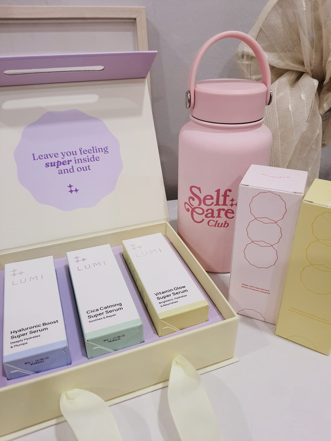 Customer photo review of Super Serum Trio